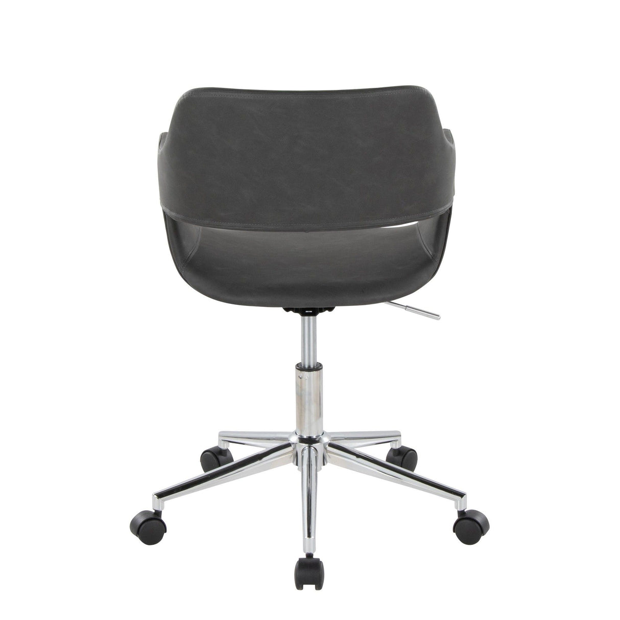 Margarite - Task Chair - Chrome Metal