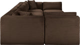 Shaggy - 6 Piece Modular U-Shaped Armless Sectional