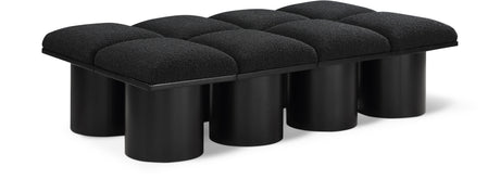Pavilion - 8 Piece Modular Bench With Black Base