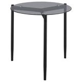 Rosalie - Round Smoked Glass Top Table