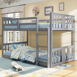 Solid Construction Bunk Bed & Ladder