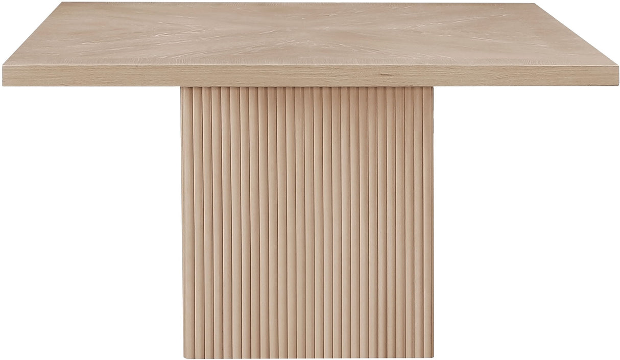 Belinda - Square Oak Veneer Dining Table