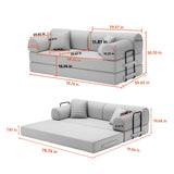 Convertible Sleeper Sofa Bed For Living Room