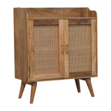 Larissa - T Bar Raised Cabinet - Brown