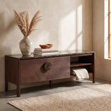 Varenna - 57.25" Acacia Wood Media Console