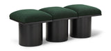Pavilion - 3 Piece Modular Bench With Black Base
