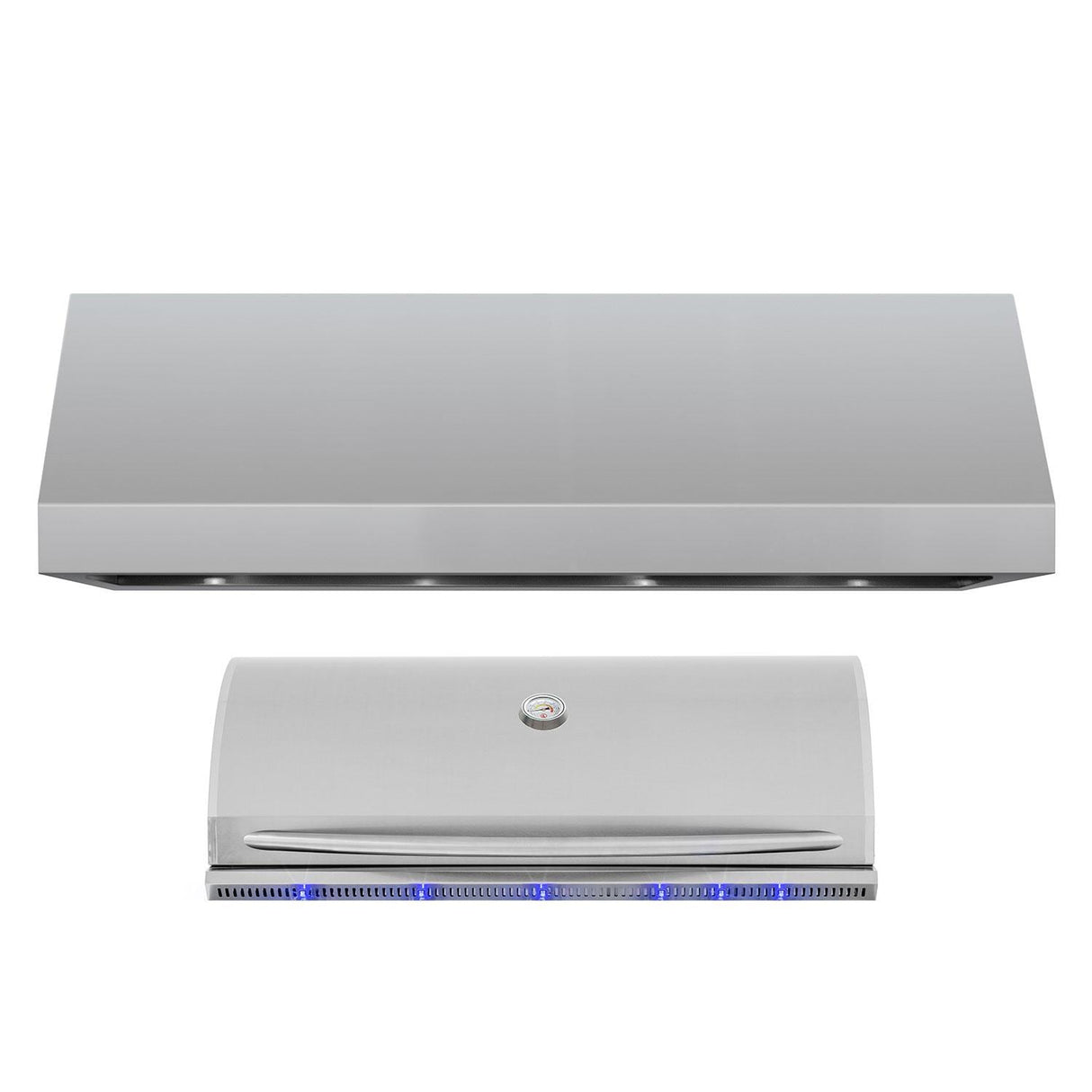 Summerset 10-in Wye Duct Fitting for 60-in Vent Hood - VH60-2-WDF