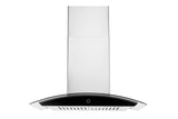 Hauslane  Chef 36-in Convertible Stainless Steel Wall-Mounted Range Hood - (WM639SS36)