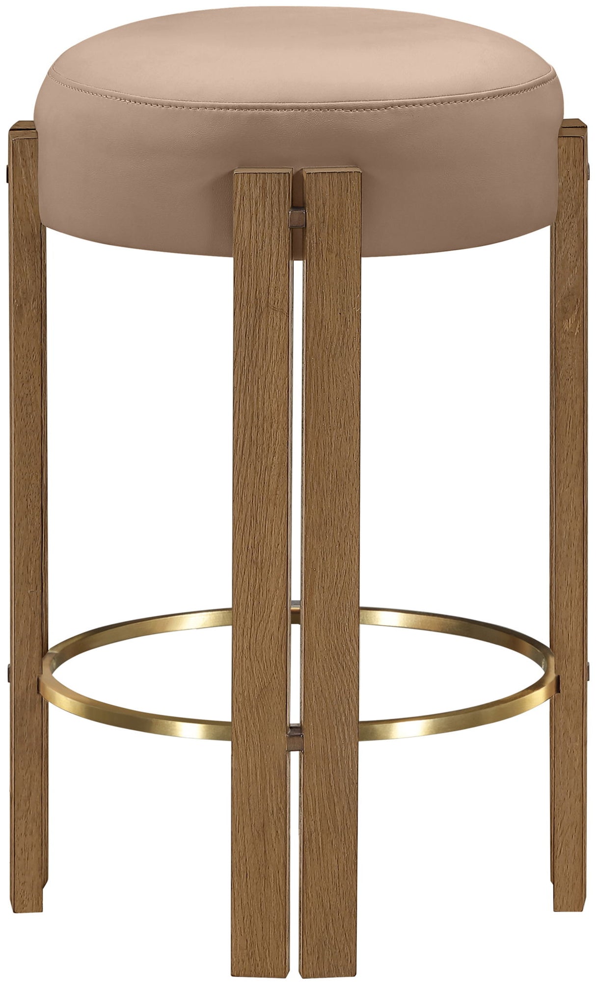 Harrison - Vegan Leather Counter Stool