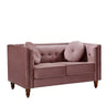 Chesterfield Loveseat 2 Seater Couch For Living Room