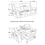Masley - Reclining Living Room Set