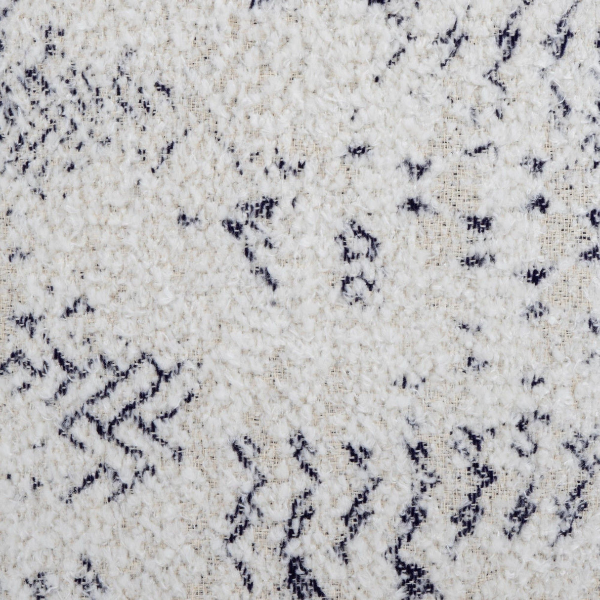 Tahoe - Aztec Ottoman - Ivory Cotton