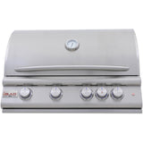 Blaze Sunset 10-Ft Outdoor Kitchen Island w/ 32-Inch Marine Grade LTE+ Propane Grill, Sink in Gunmetal w/ Keon Countertop
