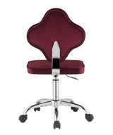 Clover - Office Chair - Red Velvet