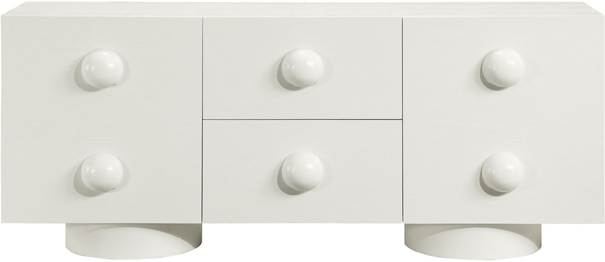 Bubble - Rubberwood with Oak Veneer Sideboard / Buffet