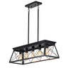 Chandelier Pendant Light For Dining Room Kitchen, 5 Light Fixture With Adjustable Height