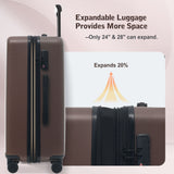 Hardside Luggage Set 5 Piece With Front Opening