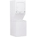 GE Unitized Spacemaker(R) 2.3 cu. ft. Capacity Washer with Stainless Steel Basket and 4.4 cu. ft. Capacity Electric Dryer - (GUD24ESSMWW)