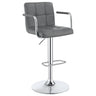 Adjustable Bar Stool With Hydraulic Height Adjustment