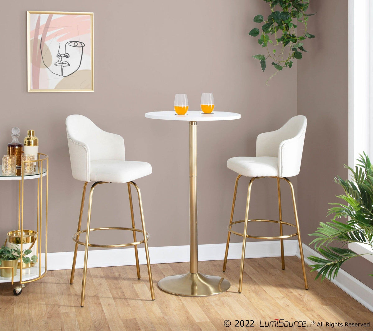 Pebble - Adjustable Dining To Bar Table