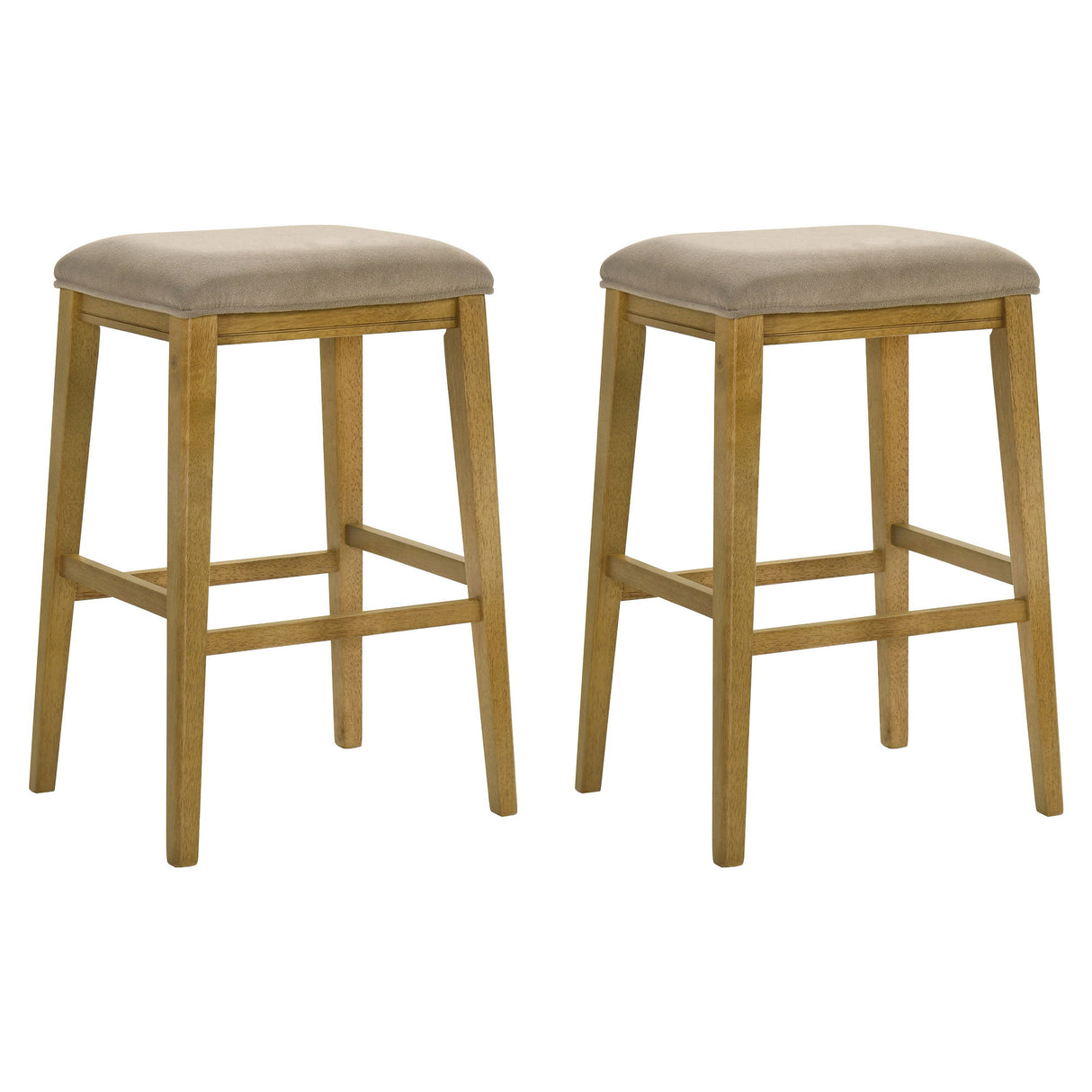 Jane - Contemporary Transitional Wood Bar Height Kitchen Bar Stool