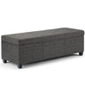 Avalon - Contemporary Storage Ottoman Bench