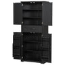 Bathroom Storage Cabinet With Multifunctional Storage Space, Drawer With Slide Rails, Adjustable Shelf