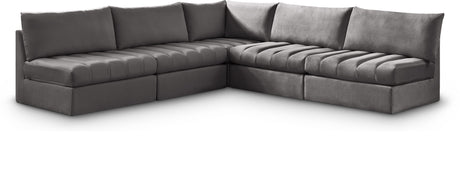 Jacob - Modular Corner Armless Sectional 5 Piece