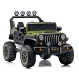 Electric Car With Remote Control, Colorful LED Lights, USB & MP3