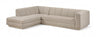 Modari - Sectional - Beige