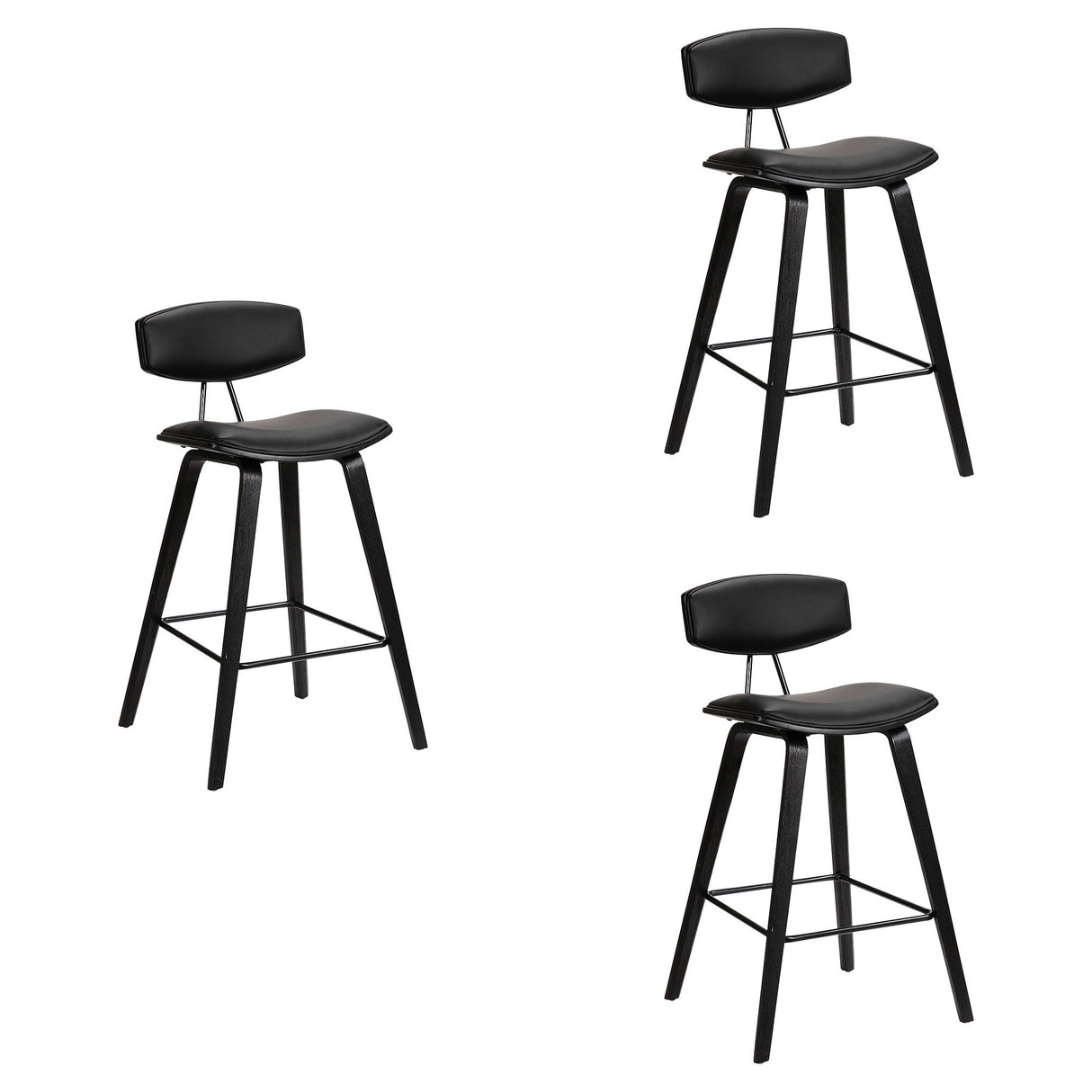 Fox - Mid-Century Modern Bar Stool