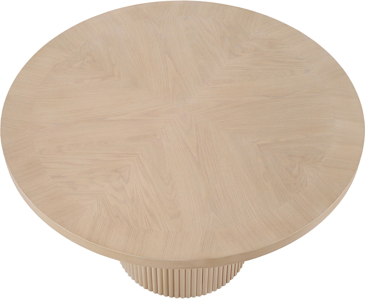 Belinda - Wood Oak Veneer Dining Table