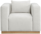 Alfie - Linen Textured Fabic Chair