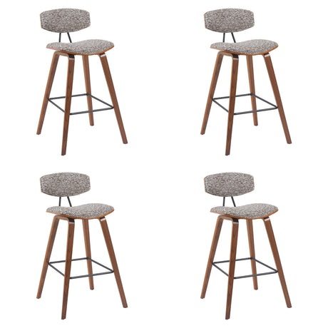 Fox - Mid-Century Bar Stool