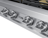 Dacor DTT48T963GS 48 Inch Gas Rangetop detail view