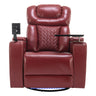 270 Degree Swivel Power Recliner With Tray Table, Phone Holder, Cup Holder, USB Port