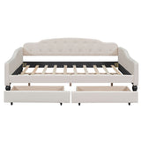 Upholstered Tufted Daybed