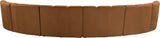 Infinity - 6 Piece Modular Sectional - Saddle
