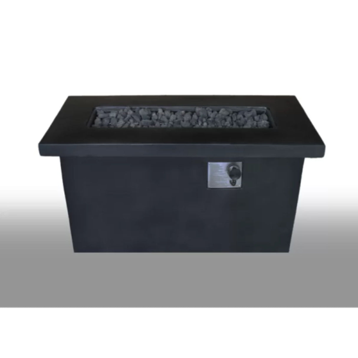 Propane / Natural Gas Outdoor Fire Pit Table - Charcoal