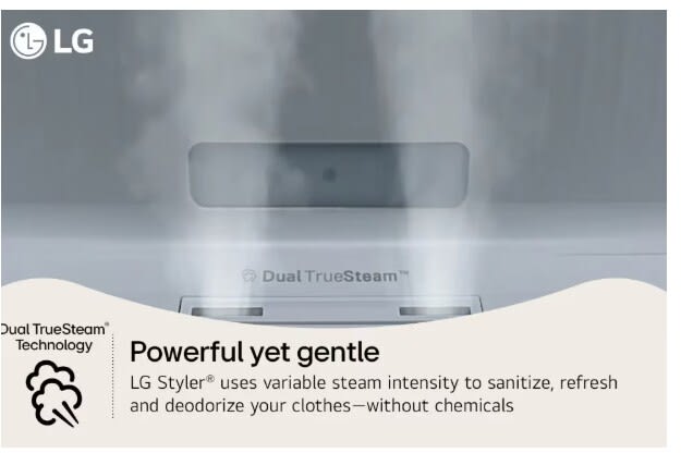LG SC5MAR4G Styler Steam Closet product view 2
