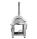 32 in. Outdoor Gas and Wood Fired Pizza Oven in Stainless-Steel (KM-OKS-DFPO)