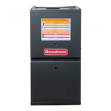 Goodman 1.5 Ton 80% AFUE 40,000 BTU Furnace and Coil System - Upflow - R32