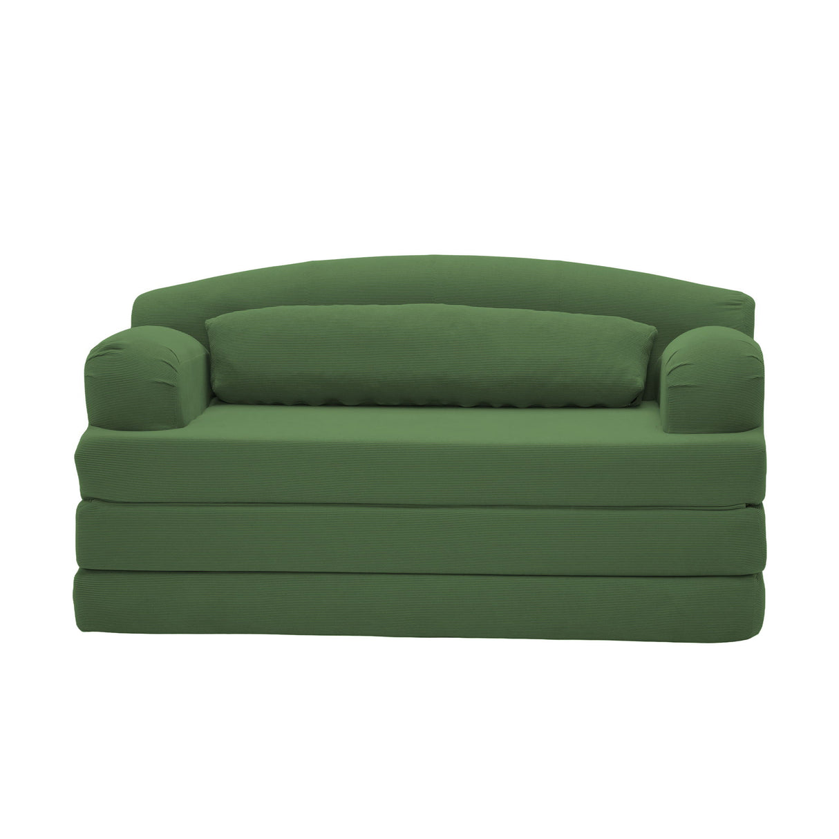 2 Seater Sofa Bed, Compact Foldable Floor Couch