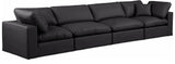Comfy - Faux Leather Modular Sofa 4 Seats