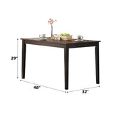 Cardiff - 48" Dining Table - Espresso
