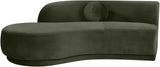 Avra - 86" Velvet Performance Fabric Upholstered Sofa