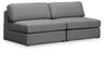Beckham - Modular 2 Seat Armless Sofa