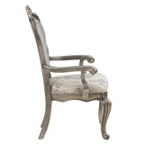 Ariadne - Arm Chair Set of 2) - Velvet & Antique Platinum