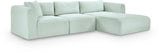 Shaggy - 3 Piece Modular Sectional