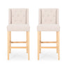 Ethereon - Tufted Counter Stool (Set of 2)